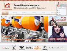 Tablet Screenshot of cashmere-yarn.com